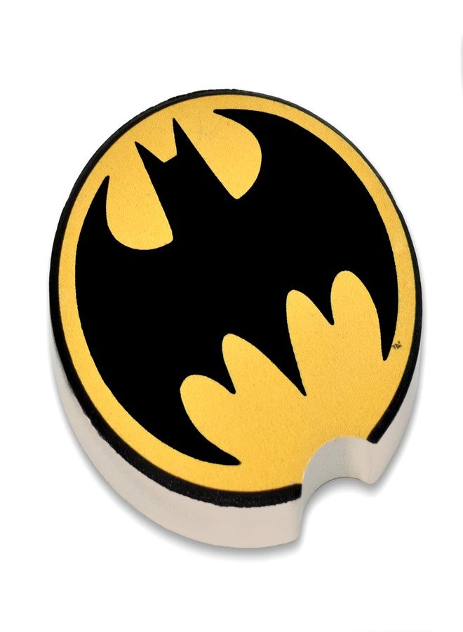 Elektroplate Officially Licensed DC Comics Justice League Symbols Automotive Ceramic Coasters (2.6" Diameter) | Universal Fit for Cars, Trucks, SUVs & More | Absorbent Non-Slip Durable | Set of 4 - Image 4